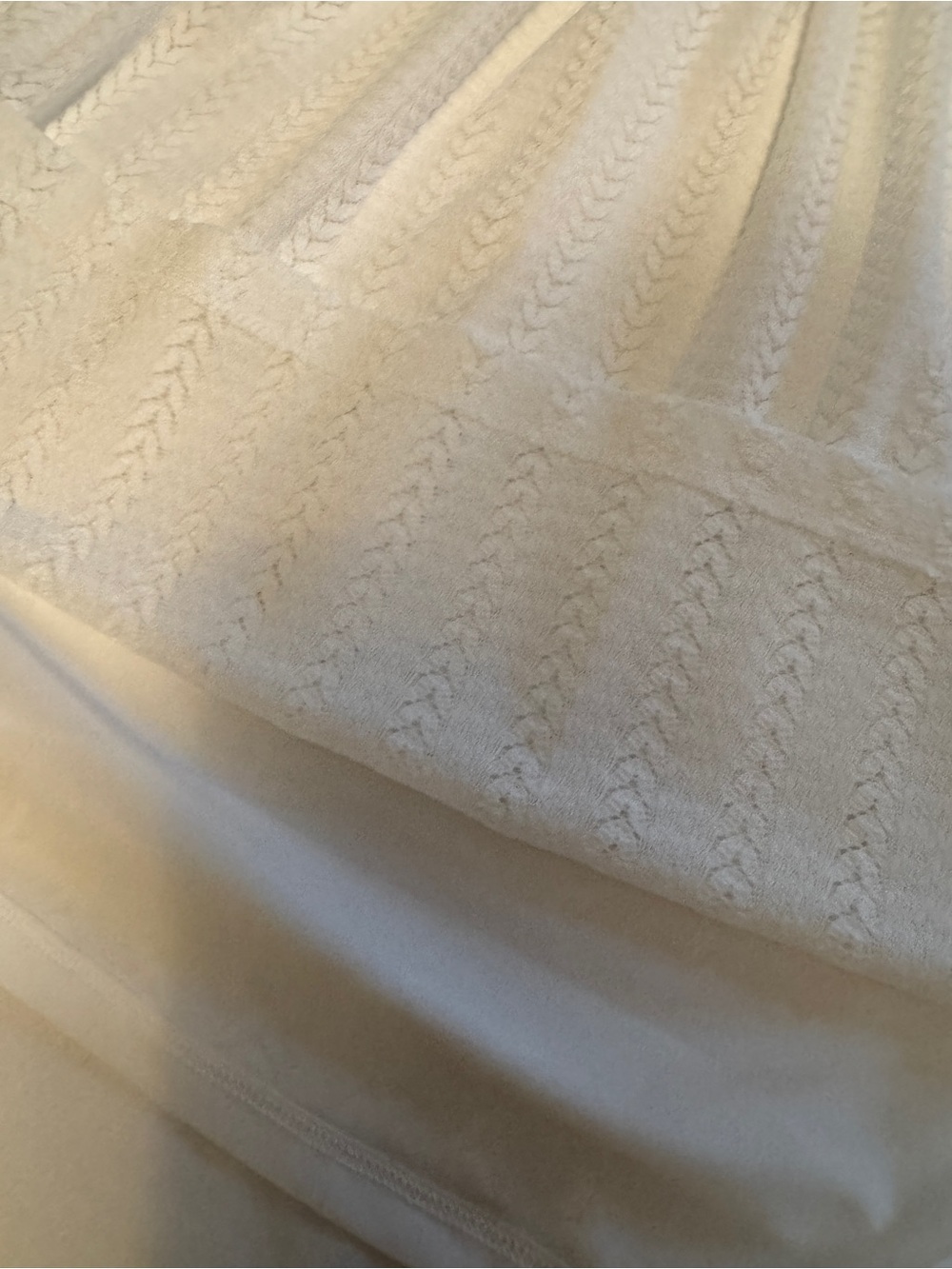 LOFT white Eyelet Blouse - Picture 6 of 8